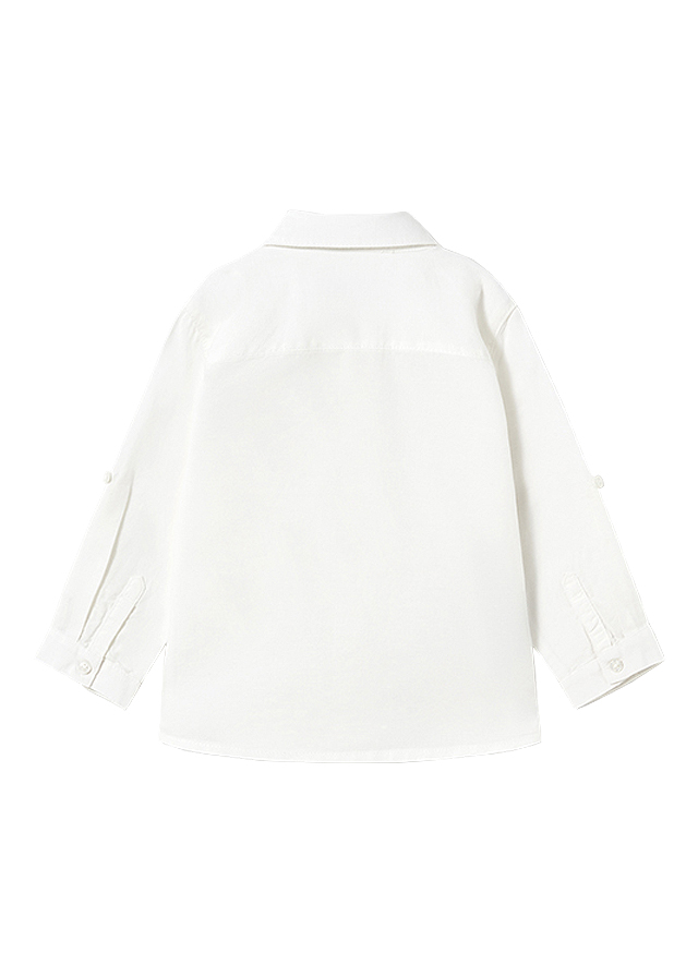Camasa maneca lunga - alb - Mayoral 3 ani, [2],bestfam.ro
