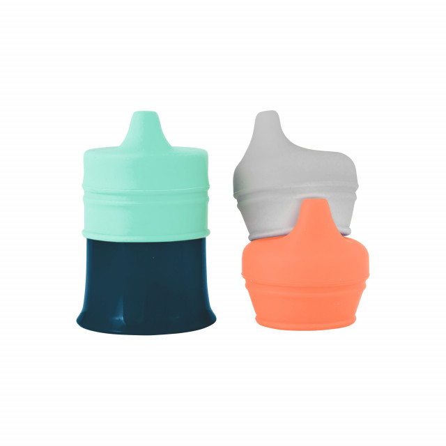 Pahar bebelus - 3 capace silicon cu cioc - Snug Spout - Boon