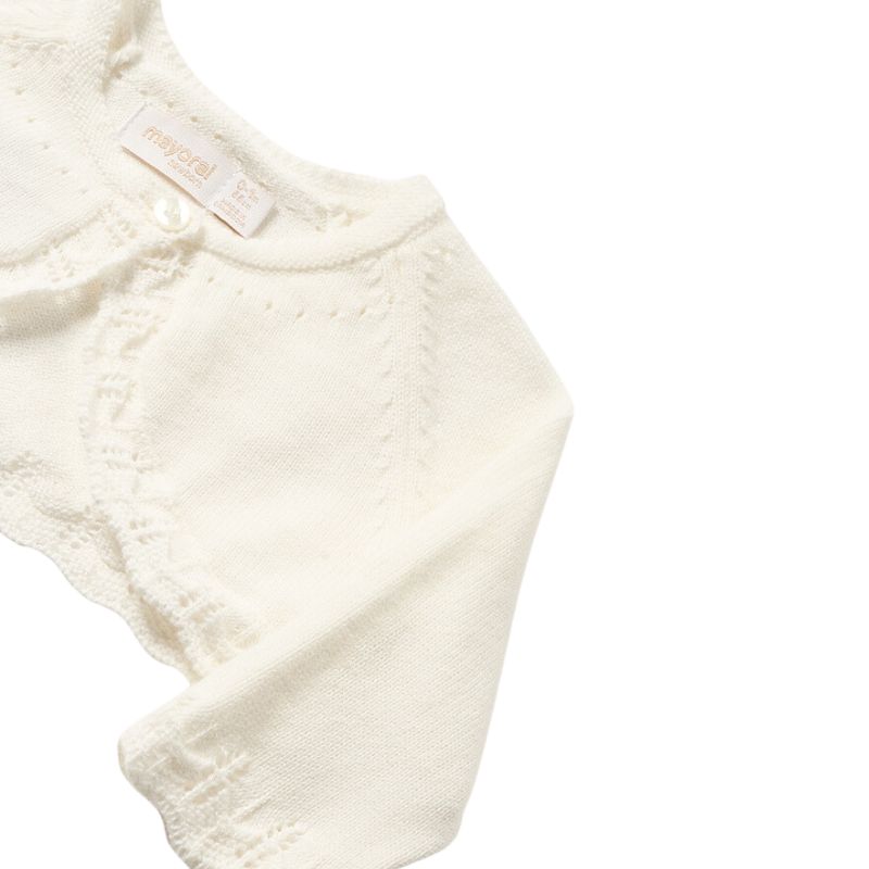 Cardigan Bej cu bumbac sustenabil Mayoral , [2],bestfam.ro