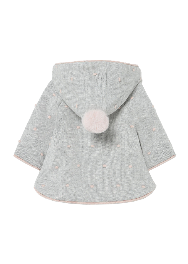 Cardigan tricot cu buzunare - Gri - Mayoral  6-9 luni, [2],bestfam.ro