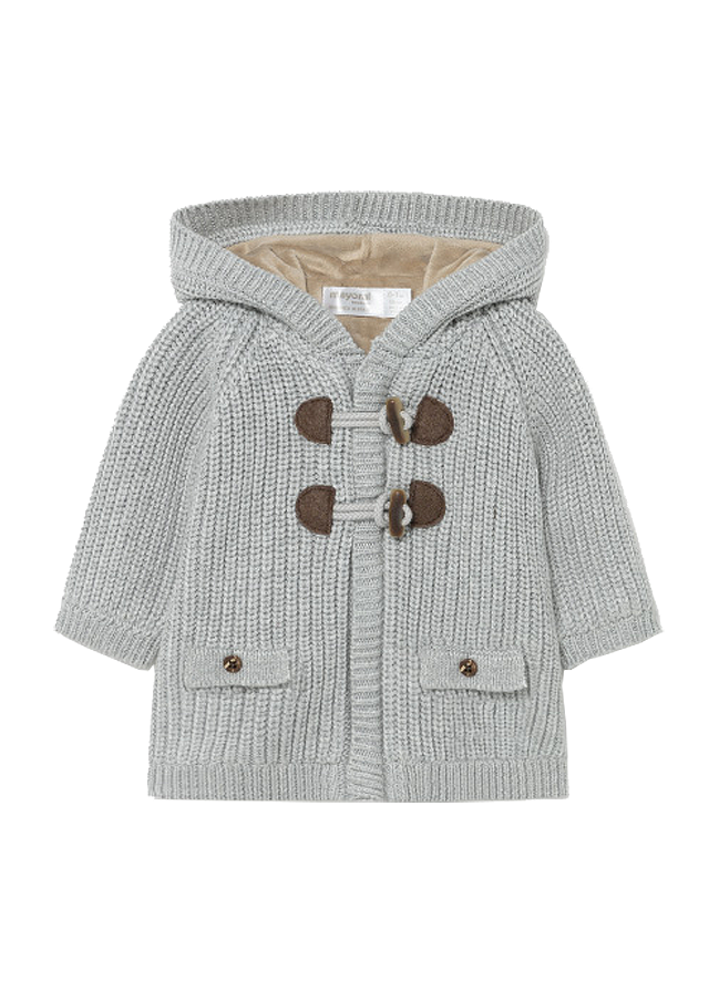 Cardigan tricot - Gri - Mayoral 12 luni
