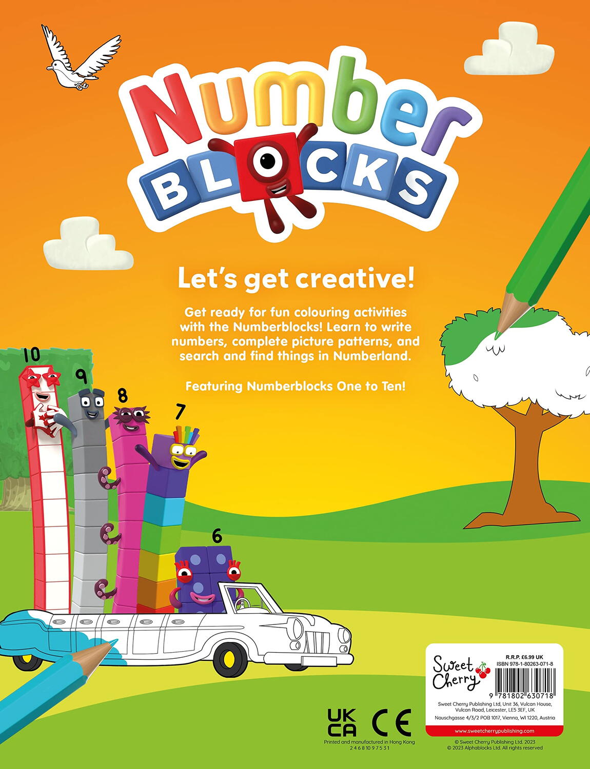 Carte cu activitati Numberblocks - Colorez & ma distrez, [2],bestfam.ro