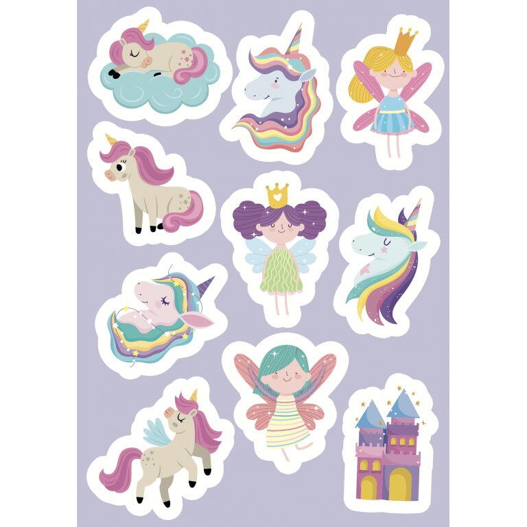 Carte de activitati cu abtibilduri - Unicorni magici, [5],bestfam.ro