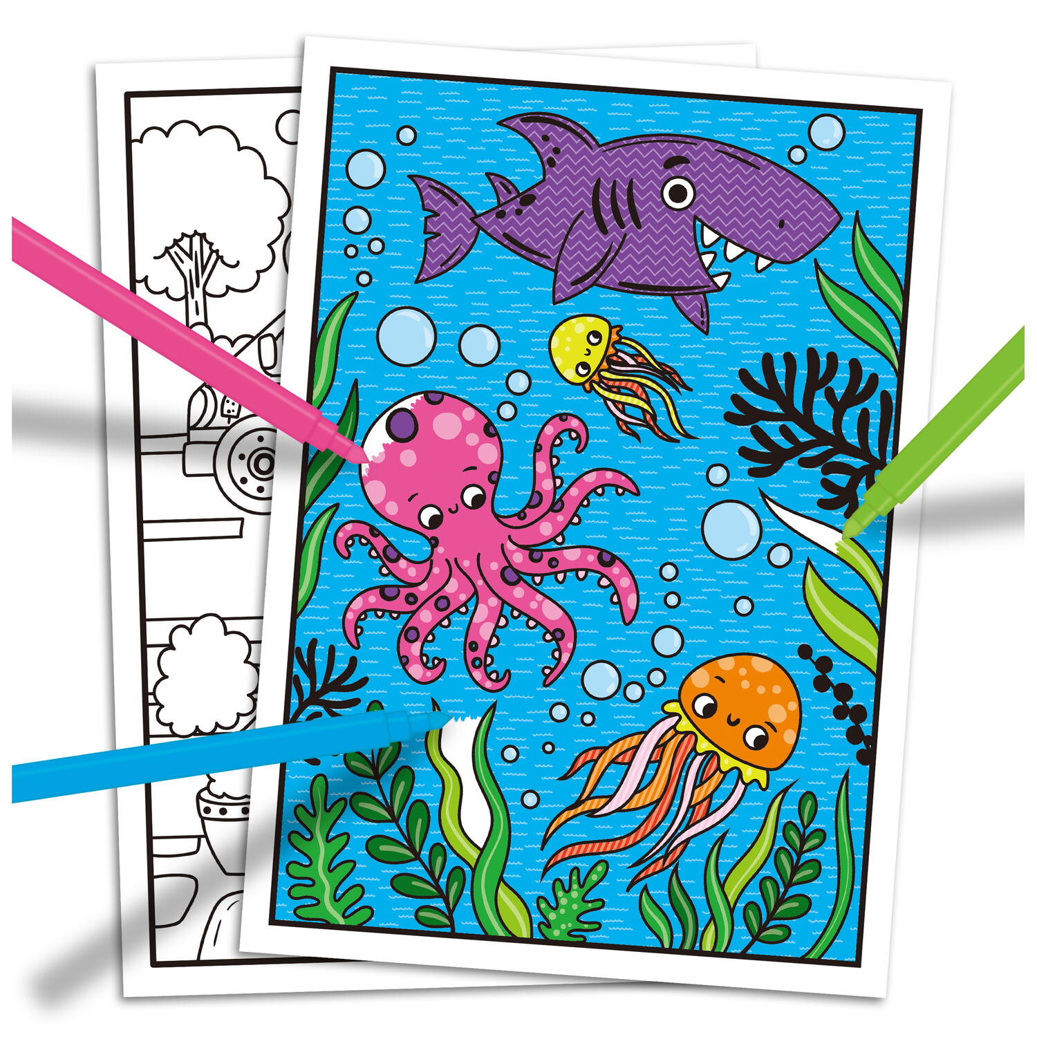 Carte de colorat - Modele ascunse, [2],bestfam.ro