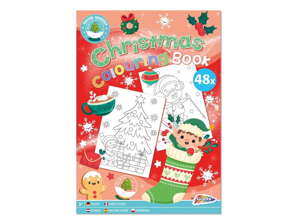 Carte de colorat - Magia Craciunului, [2],bestfam.ro