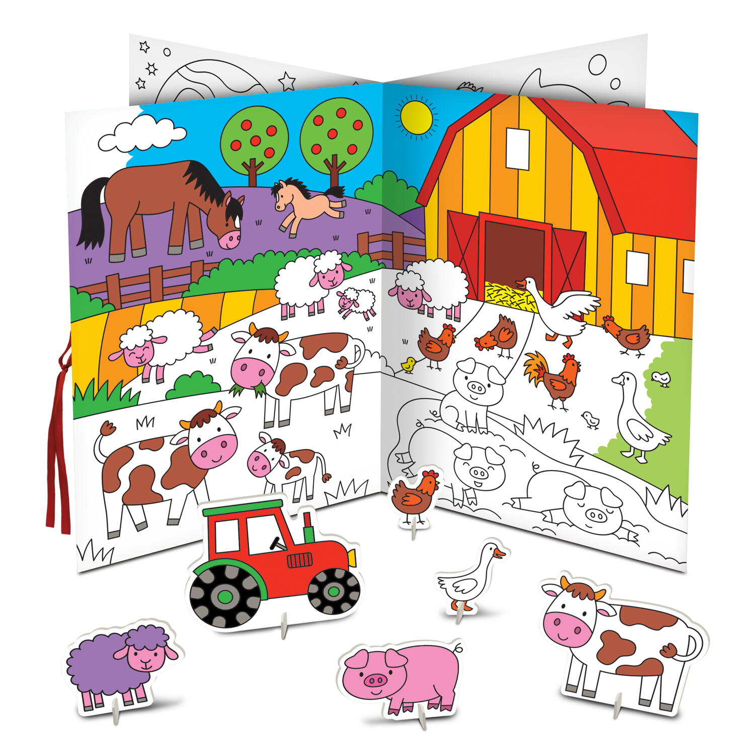 Carticica mea de colorat 3D, [3],bestfam.ro