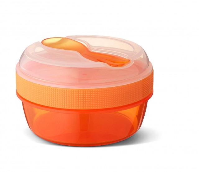 Caserola compartimentata cu disc de racire, 300 ml - Orange - Carl Oscar
