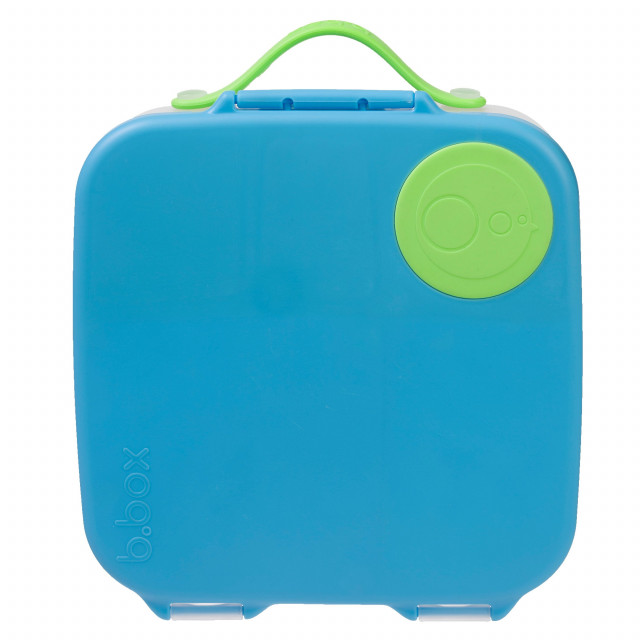 Caserola compartimentata Lunchbox - albastru/verde - b.box