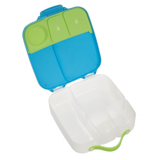 Caserola compartimentata Lunchbox - albastru/verde - b.box, [3],bestfam.ro