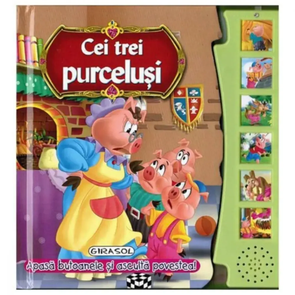 Citeste si asculta - Cei trei purcelusi