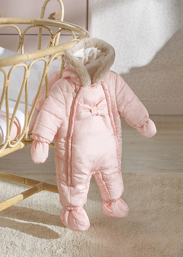 Combinezon microfibra ECOFRIENDS - Roz - Mayoral  4-6 luni, [4],bestfam.ro