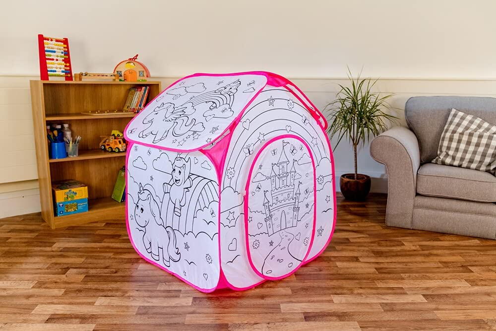 Cort de joaca si de colorat - Unicorn, [5],bestfam.ro