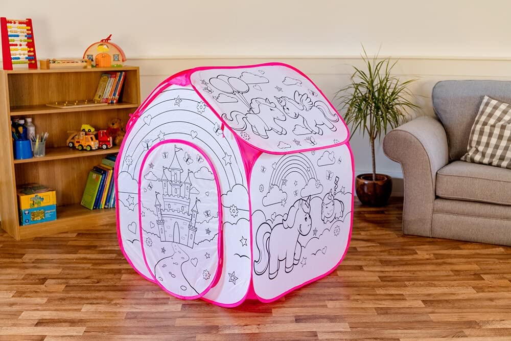 Cort de joaca si de colorat - Unicorn, [7],bestfam.ro