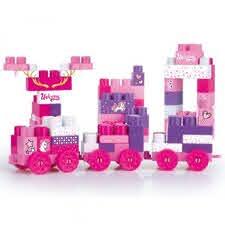 Cuburi de construit unicorn, 70 piese - Dolu, [4],bestfam.ro