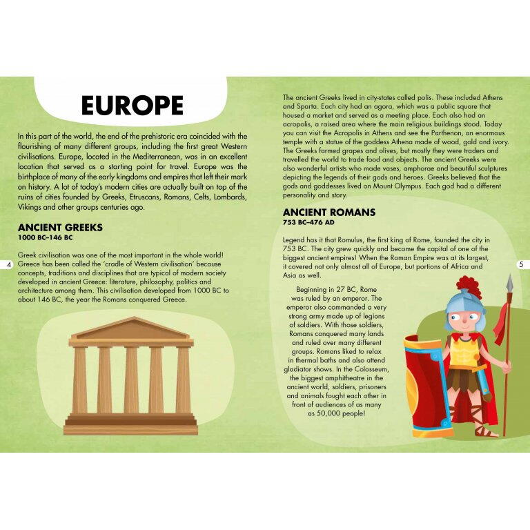 Cunoaste si exploreaza - Puzzle Civilizatii antice (200 piese), [3],bestfam.ro