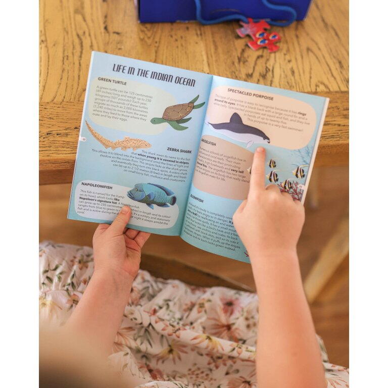 Cunoaste si exploreaza - Puzzle Mari si oceane (205 piese), [4],bestfam.ro