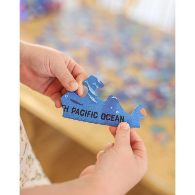 Cunoaste si exploreaza - Puzzle Mari si oceane (205 piese), [5],bestfam.ro