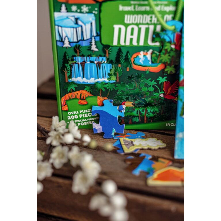Cunoaste si exploreaza - Puzzle Minunile naturii (200 piese), [3],bestfam.ro