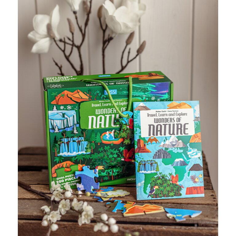 Cunoaste si exploreaza - Puzzle Minunile naturii (200 piese), [4],bestfam.ro