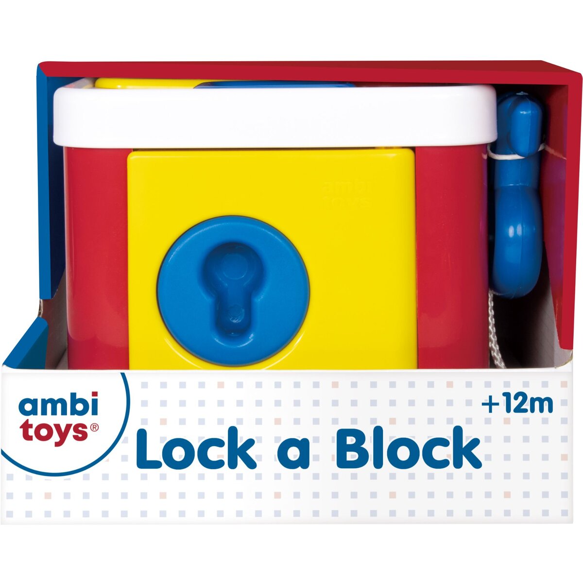 Cutiuta de sortat cu cheie - Ambi Toys, [2],bestfam.ro