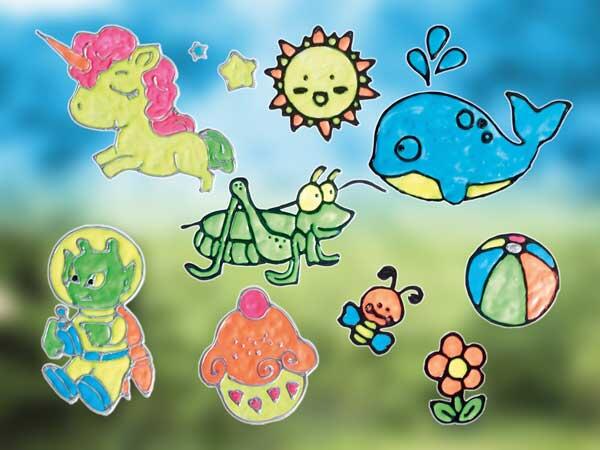 Decoratiuni reflectorizante pentru geam, [5],bestfam.ro