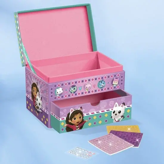 Decoreaza cutia cu bijuterii - Gabby's Dollhouse, [2],bestfam.ro