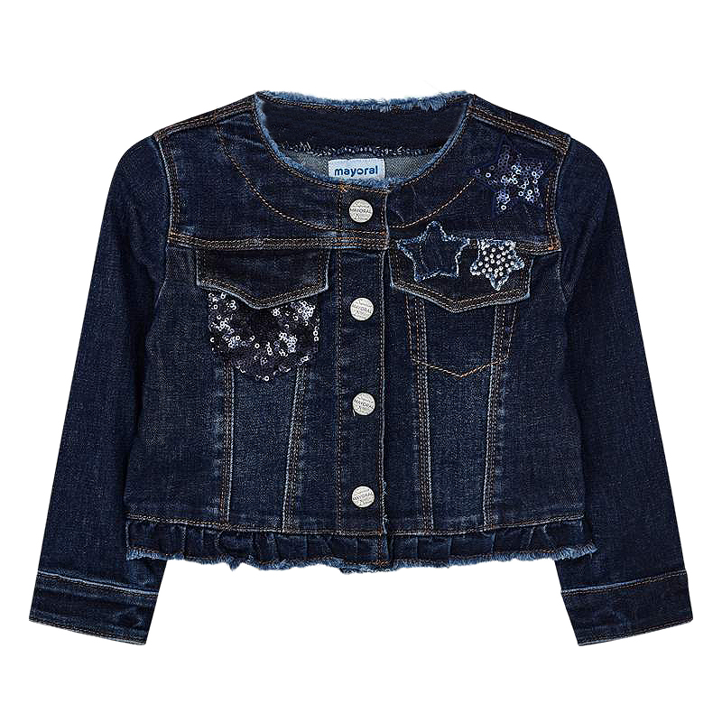 Geaca blugi - bleumarin - Mayoral  4 ani, [2],bestfam.ro
