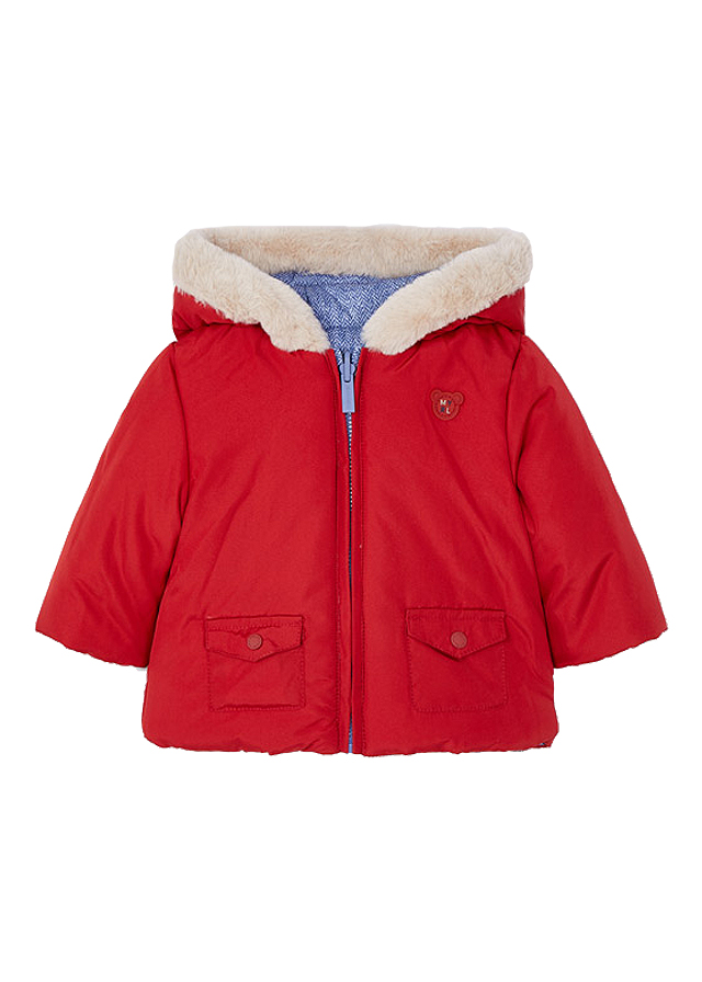 Geaca reversibila ECOFRIENDS - Bleu / Rosu - Mayoral 2-4 luni, [3],bestfam.ro