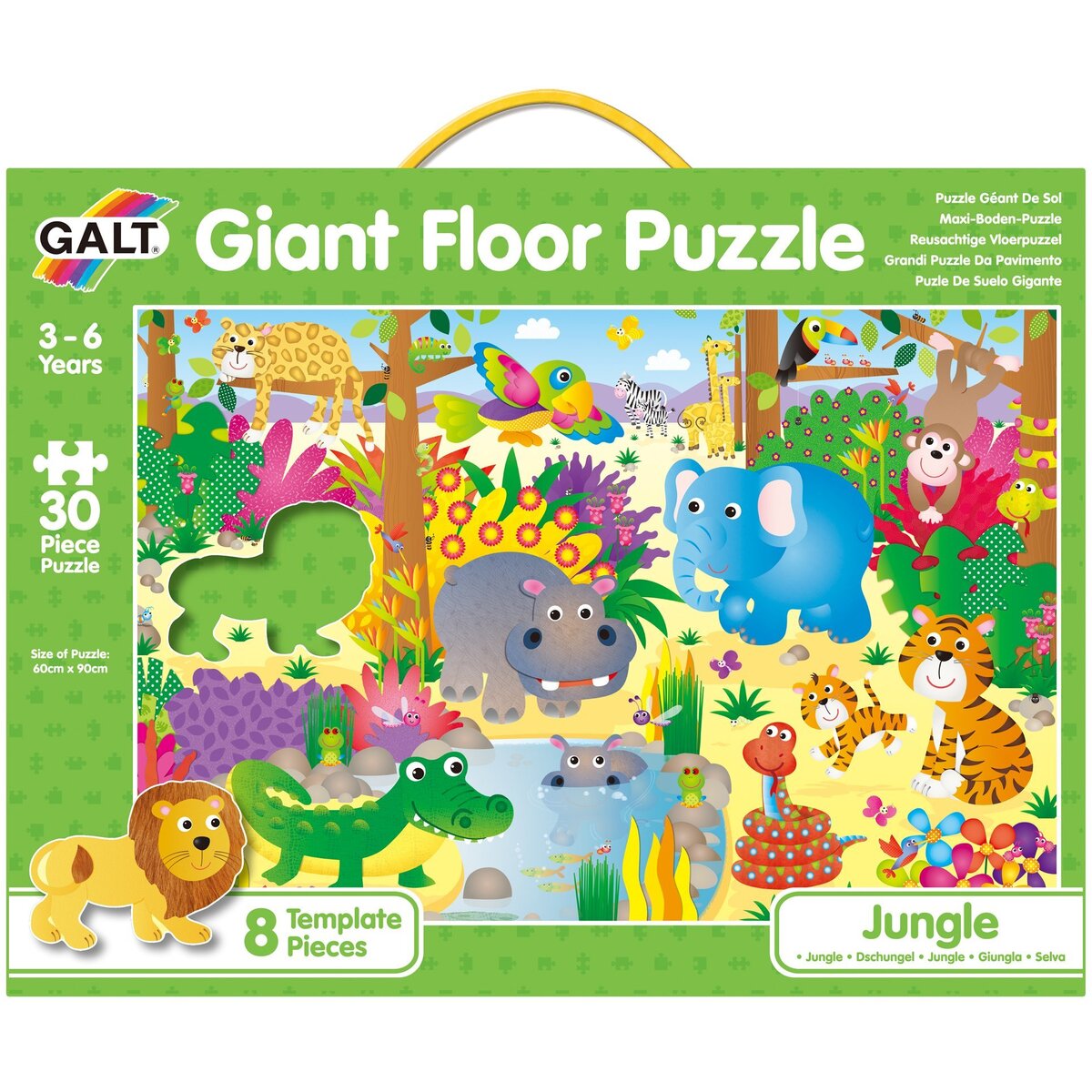Giant Floor Puzzle: Jungla (30 piese), [2],bestfam.ro