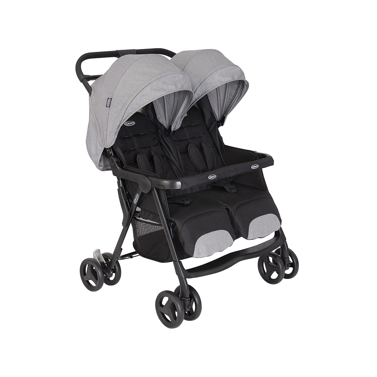 Graco - Carucior de gemeni DuoRider Steeple Gray