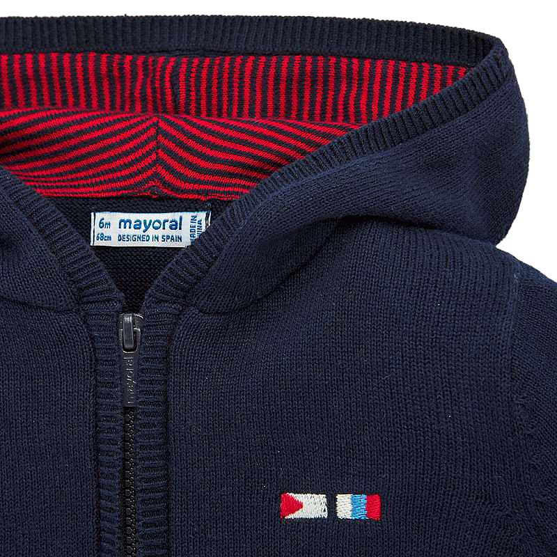 Hanorac cu gluga - bleumarin - Mayoral, [3],bestfam.ro