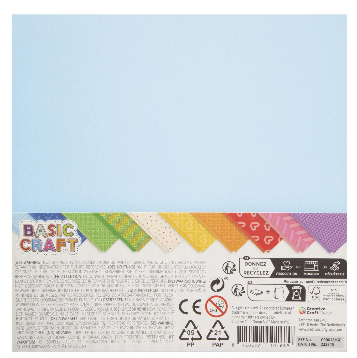 Hartie origami 15 x 15 cm, 50 file, [2],bestfam.ro