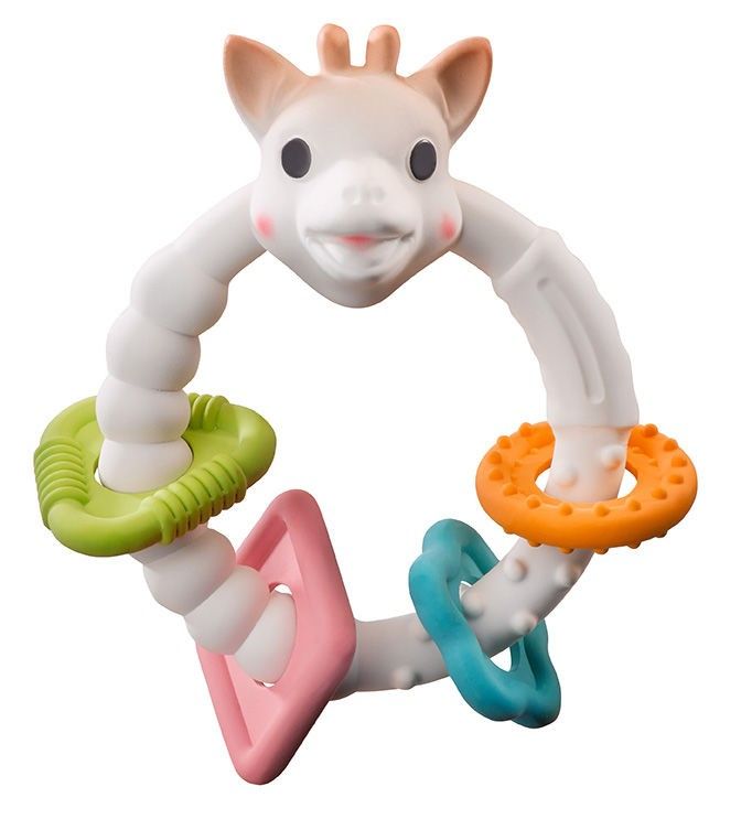 Inel gingival - Colo'rings - So Pure - Sophie la Girafe, [2],bestfam.ro