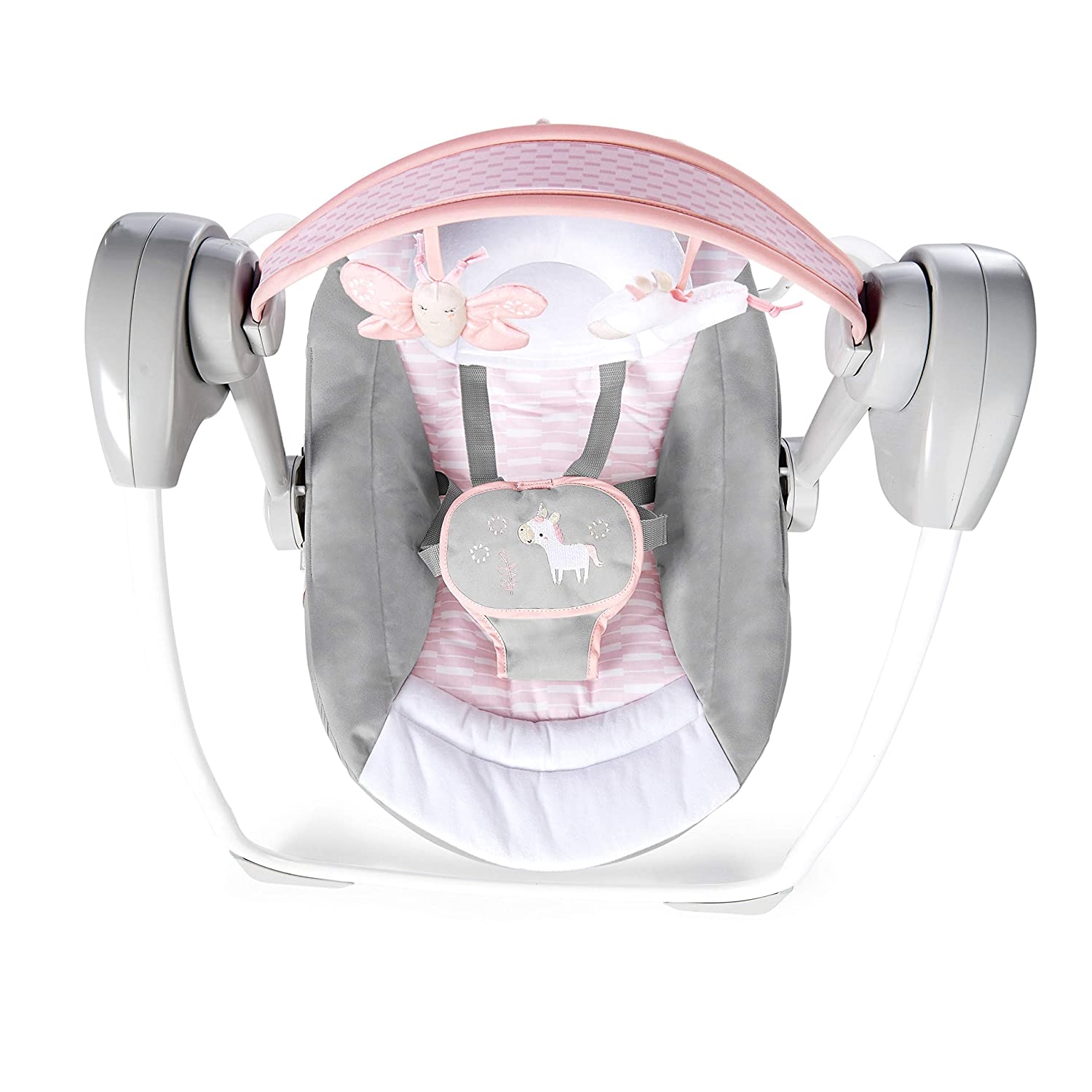 Ingenuity - Leagan portabil Comfort 2 Go Flora the Unicorn, [6],bestfam.ro