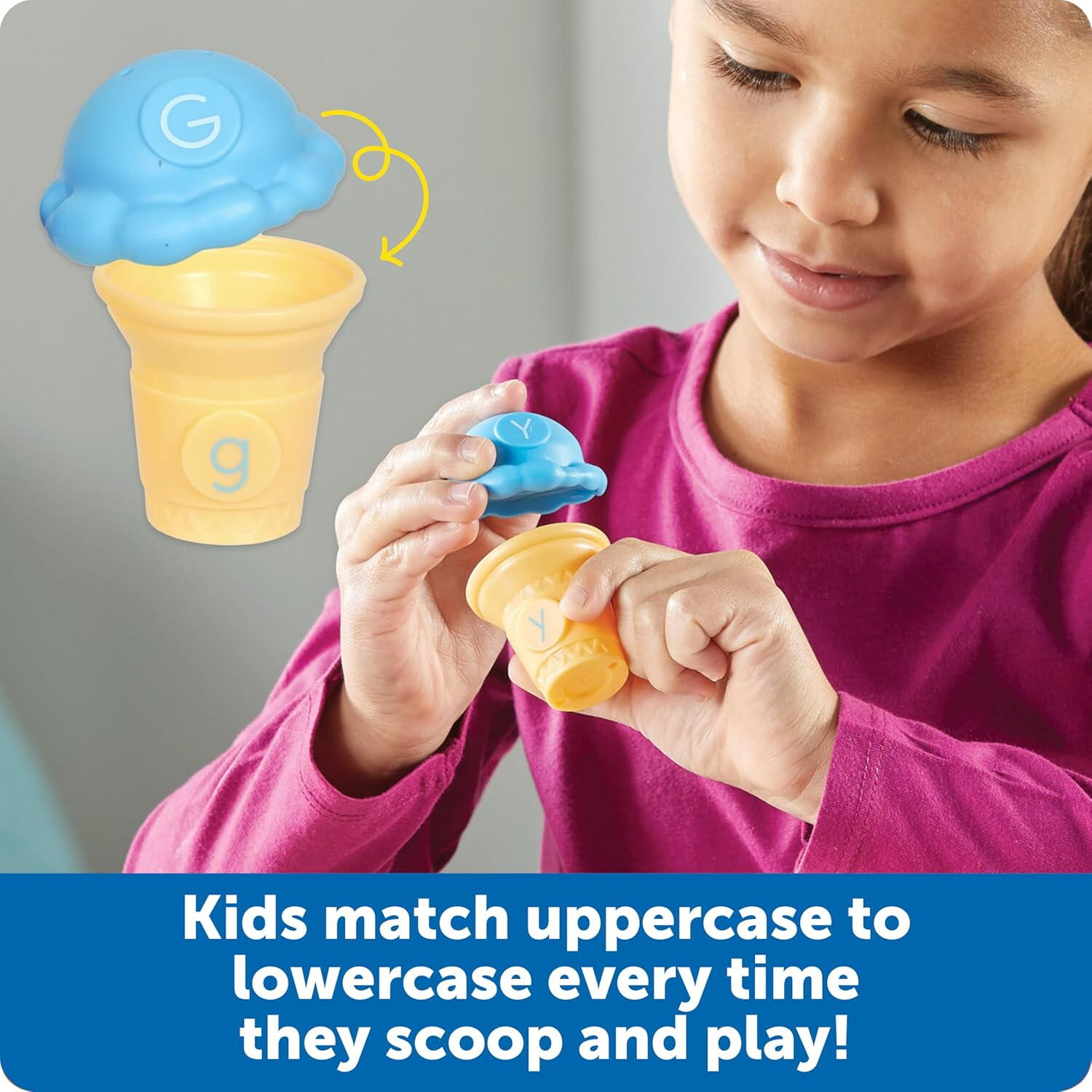 Invata Alfabetul - Inghetate colorate, [2],bestfam.ro