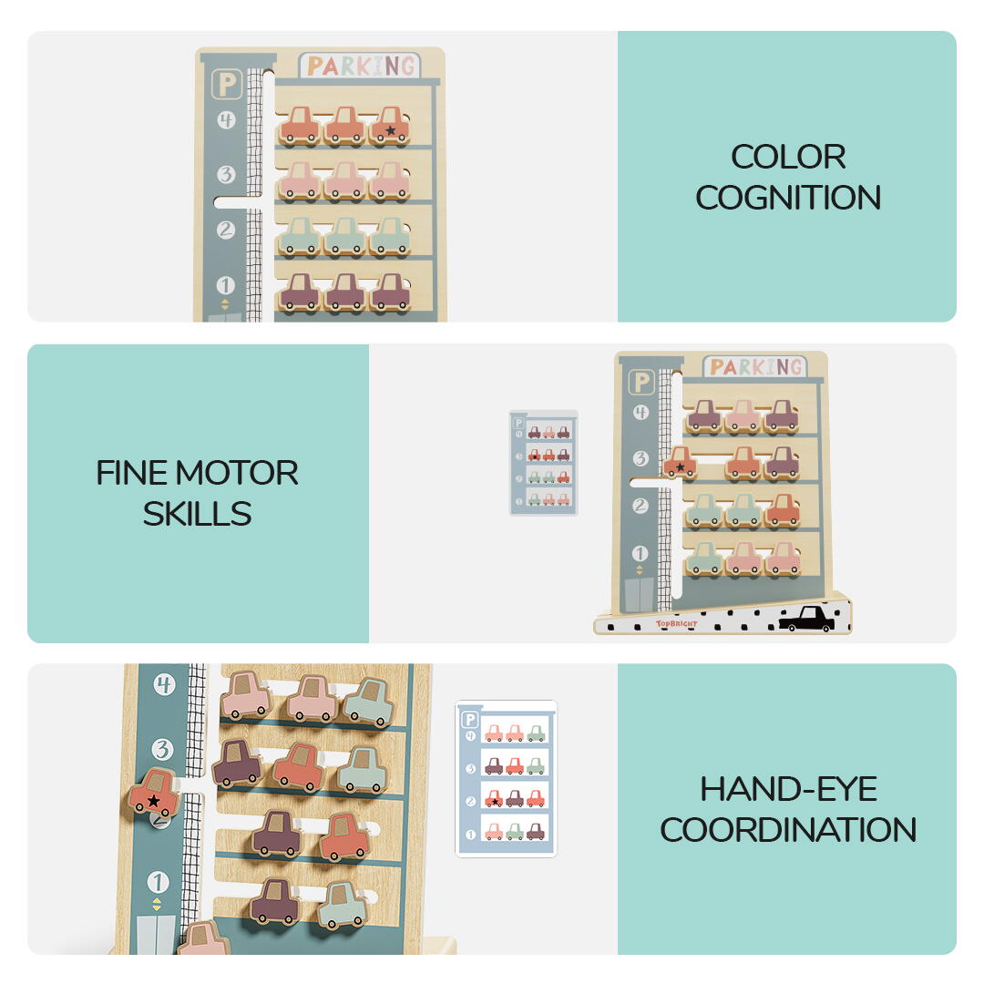 Joc de logica - Parcarea masinutelor, [10],bestfam.ro