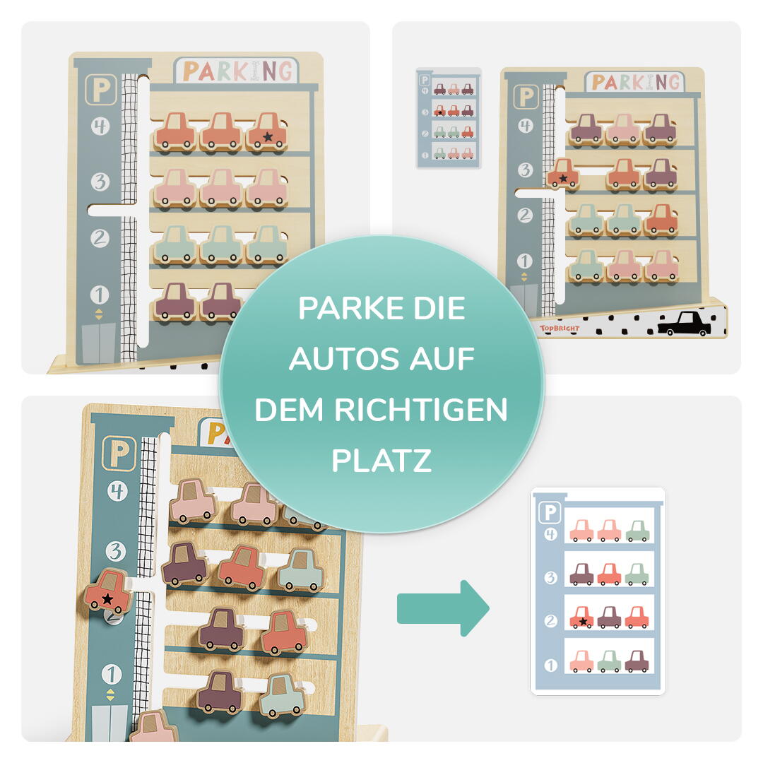 Joc de logica - Parcarea masinutelor, [11],bestfam.ro