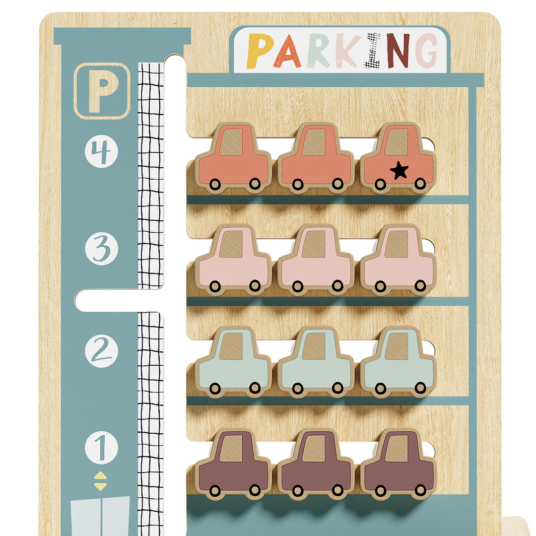 Joc de logica - Parcarea masinutelor, [6],bestfam.ro