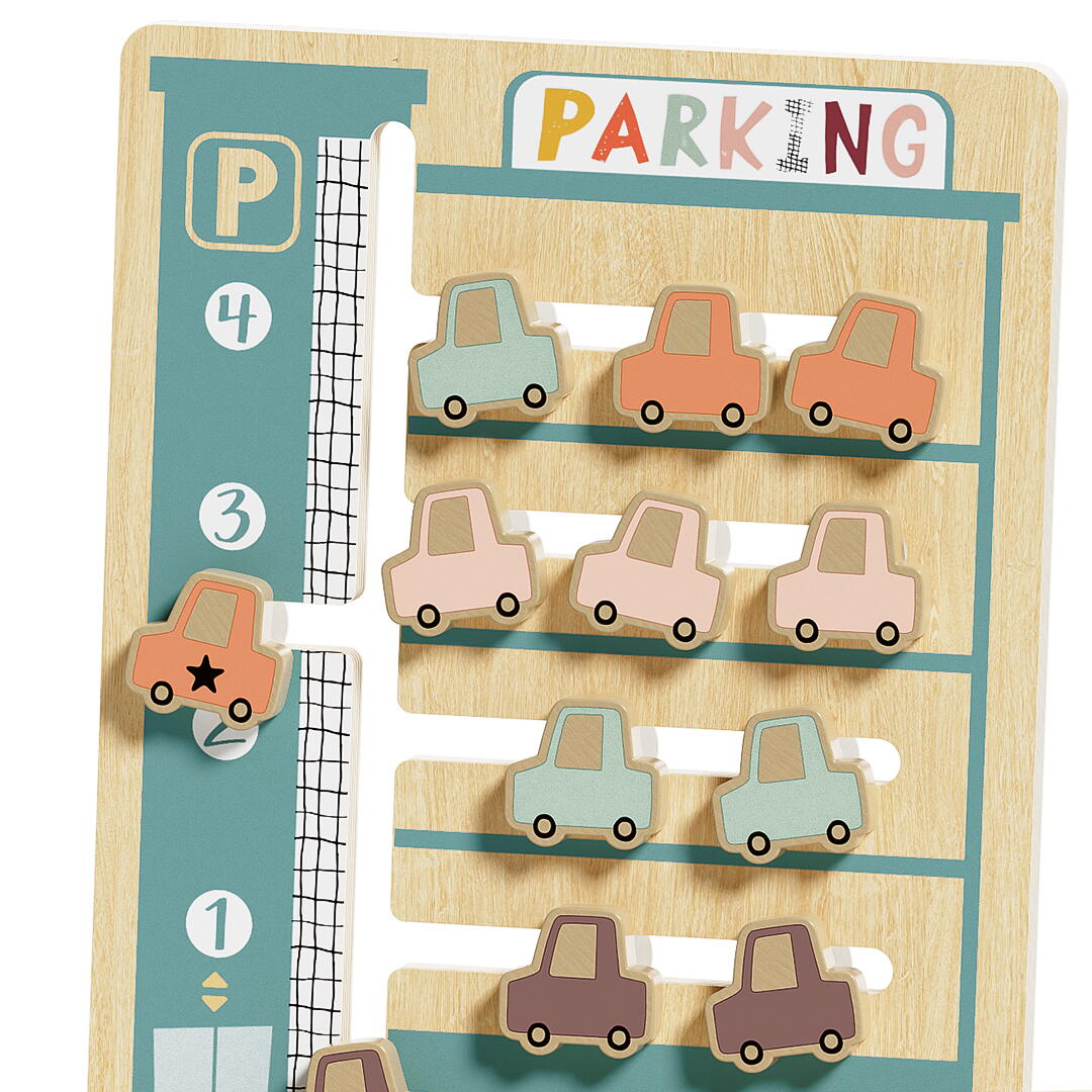 Joc de logica - Parcarea masinutelor, [9],bestfam.ro