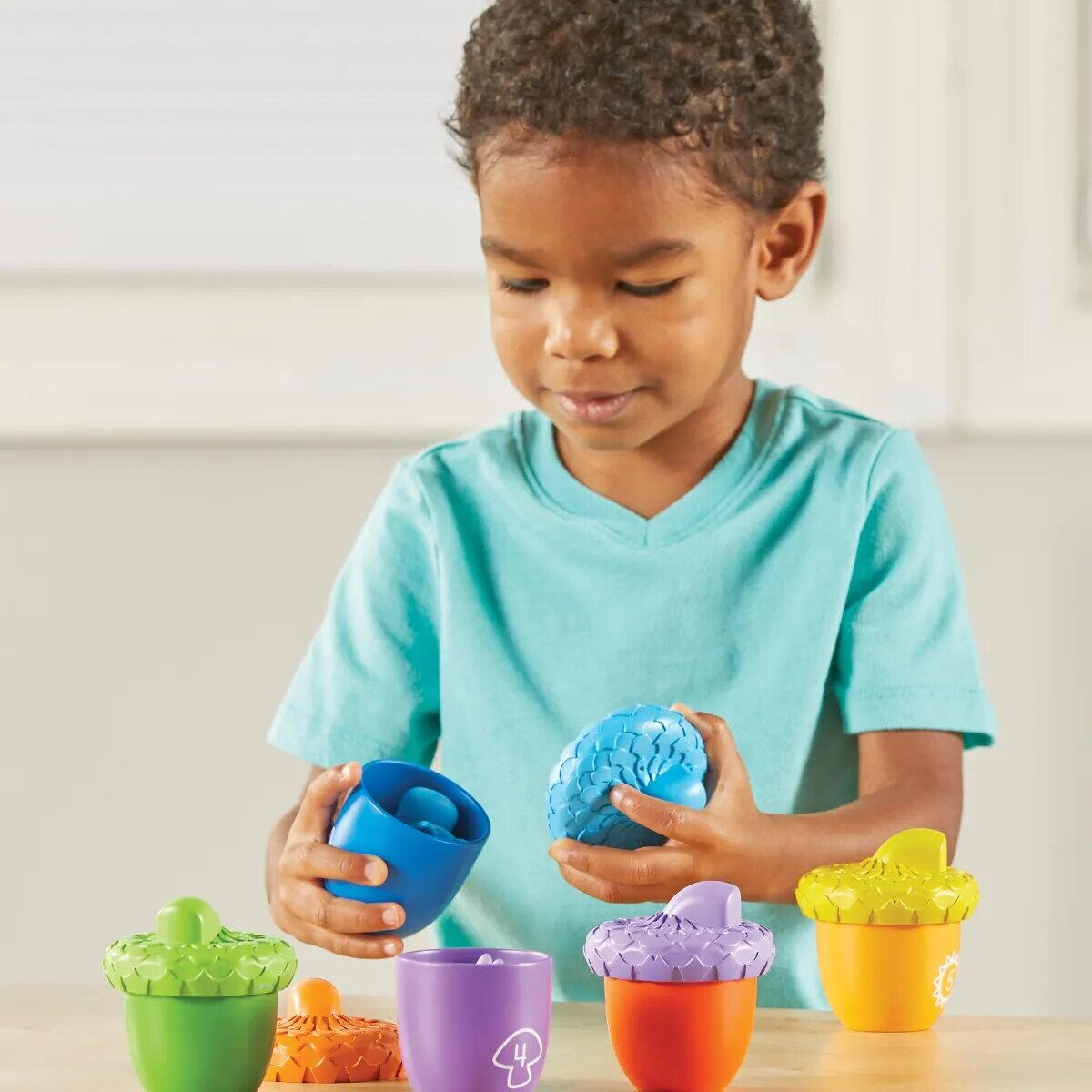 Joc de sortat si numarat - Veveritele vesele, [5],bestfam.ro