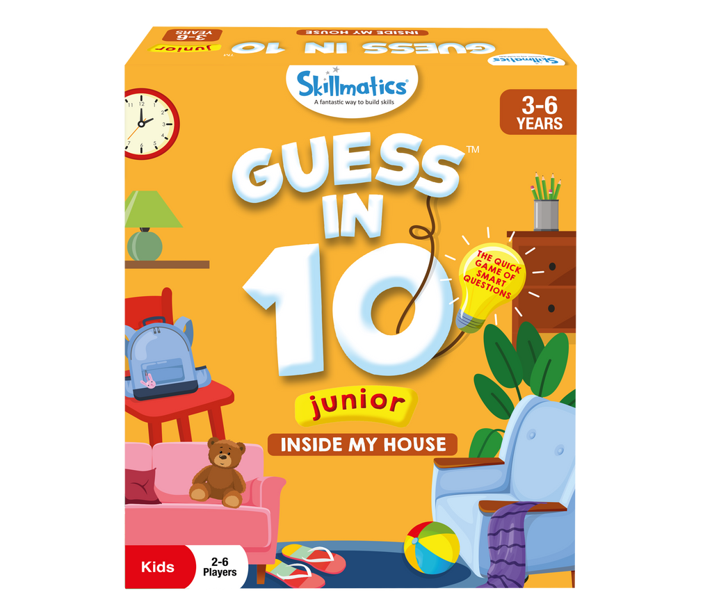 Joc Ghiceste din 10 Junior - Obiecte din casa
