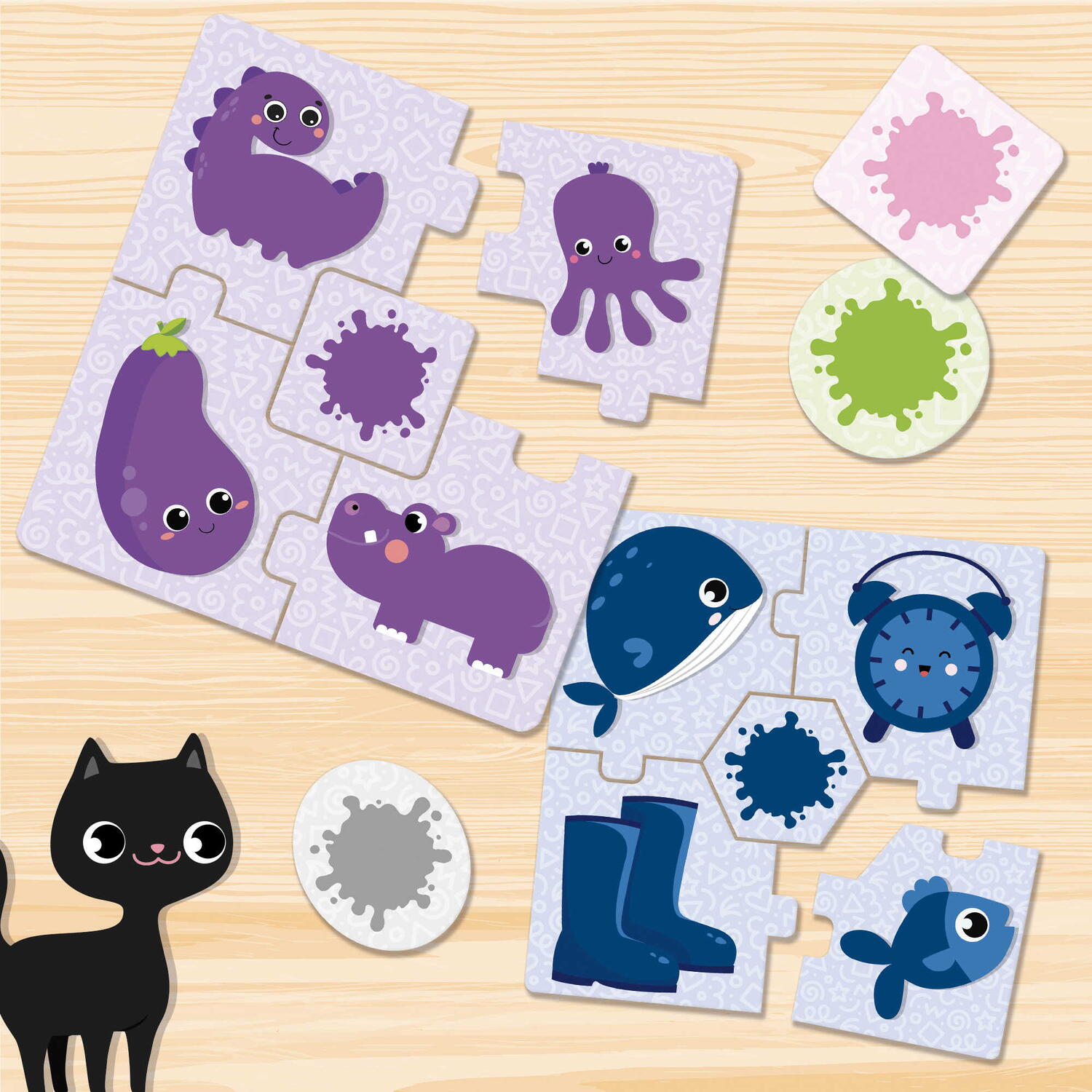 Joc Montessori - Descopera culorile, [4],bestfam.ro