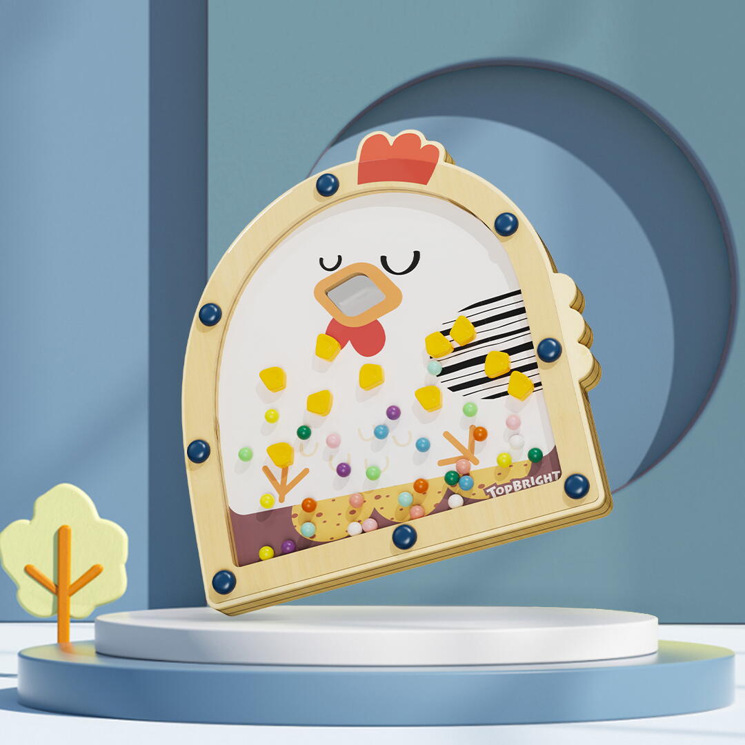 Joc Montessori - Hraneste gaina, [3],bestfam.ro