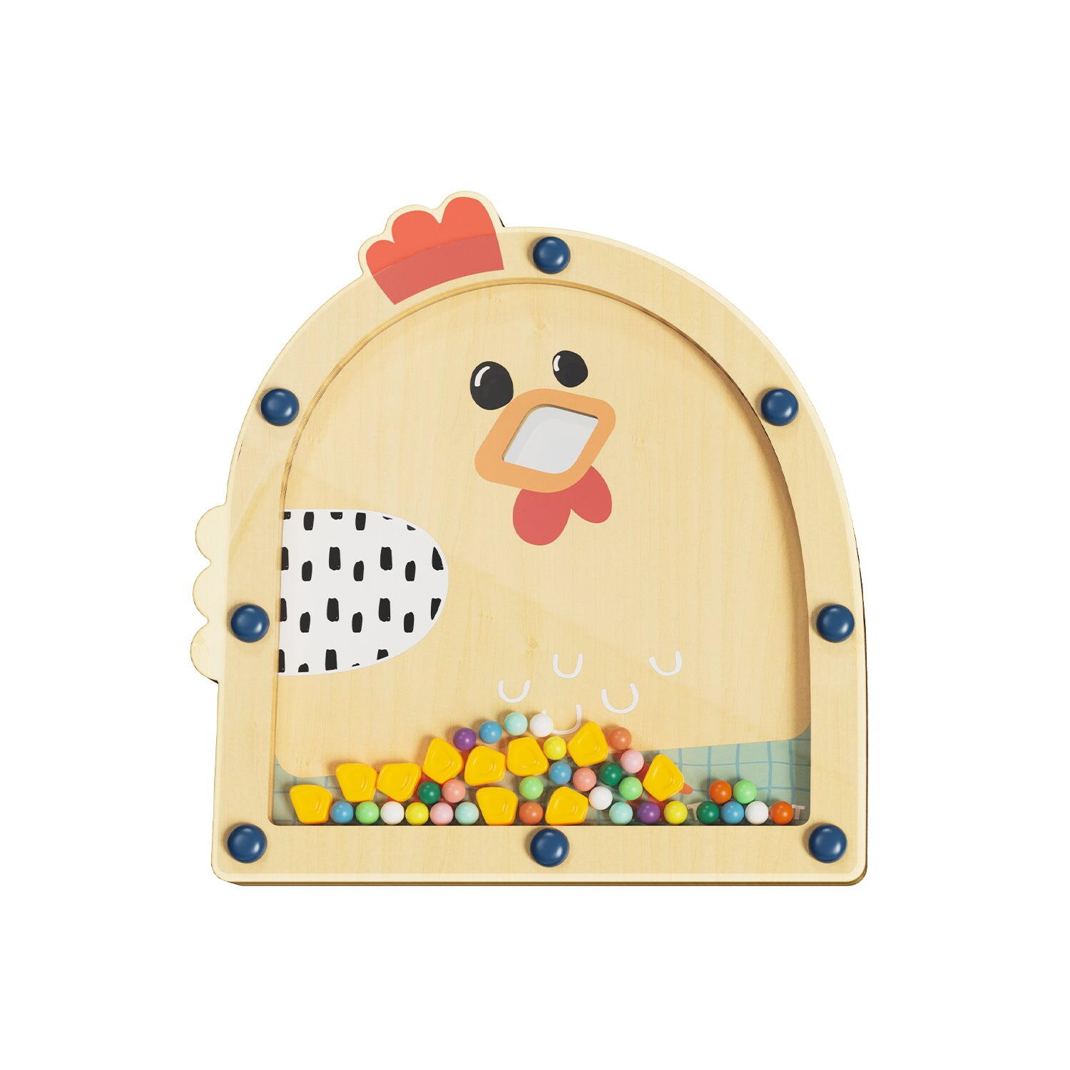 Joc Montessori - Hraneste gaina, [5],bestfam.ro