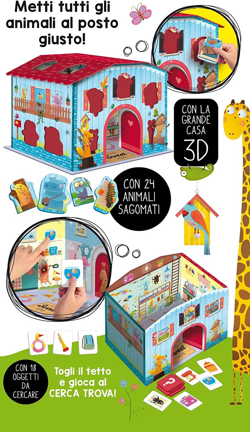 Joc Montessori - Casuta animalelor fantastice, [2],bestfam.ro