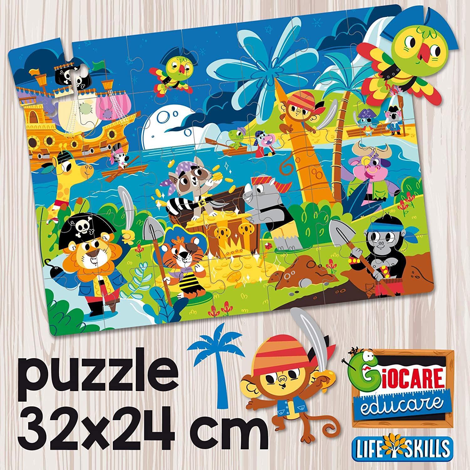 Joc Montessori - Corabia piratilor 3D, [3],bestfam.ro