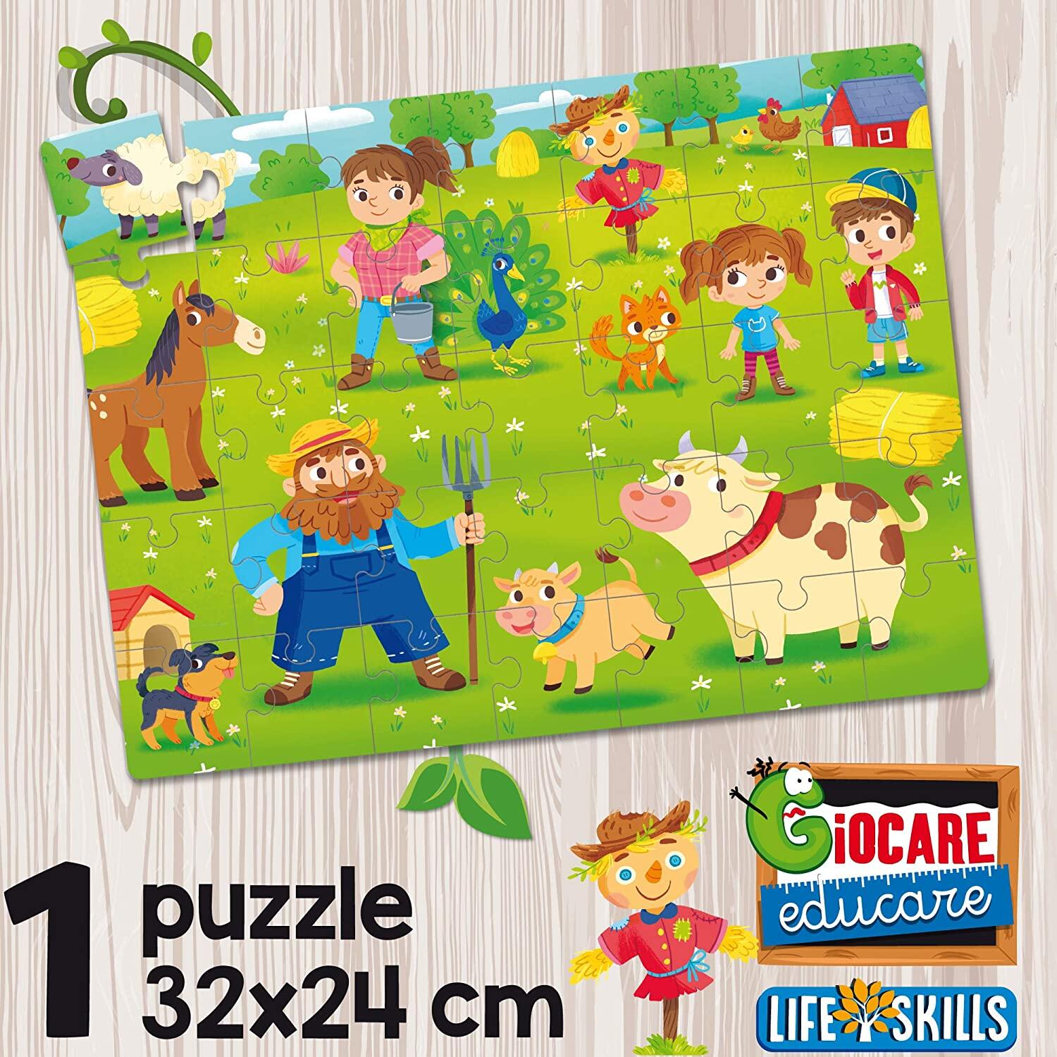 Joc Montessori - Ferma 3D, [2],bestfam.ro