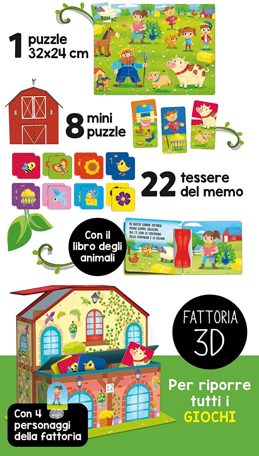 Joc Montessori - Ferma 3D, [3],bestfam.ro