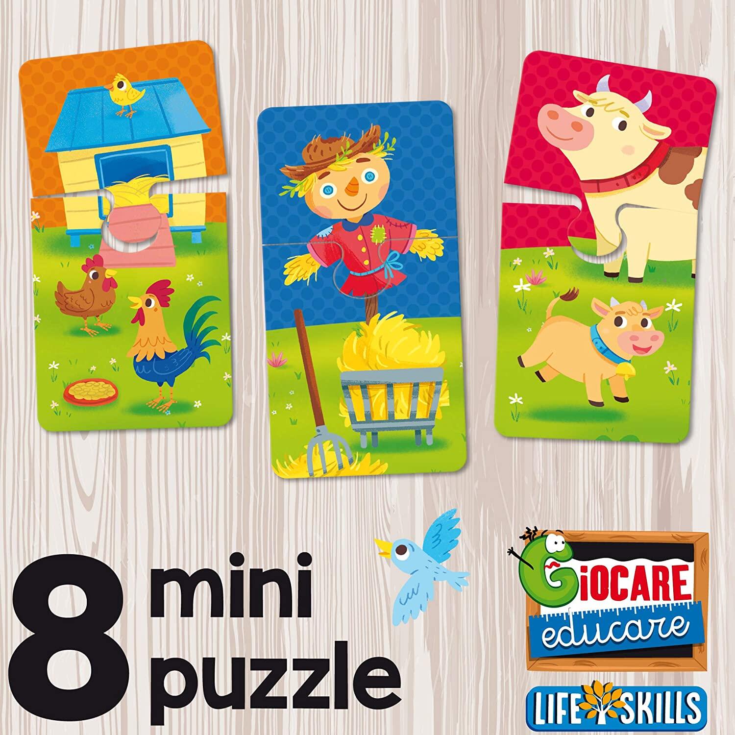 Joc Montessori - Ferma 3D, [4],bestfam.ro