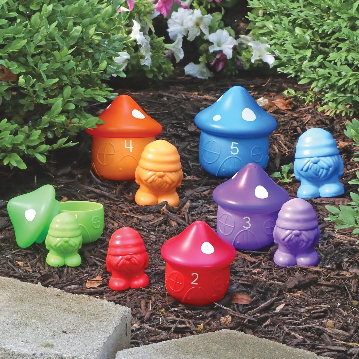 Joc pentru sortat si numarat - Casutele piticilor, [4],bestfam.ro